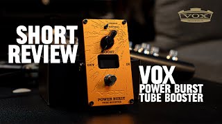 Rahasia Sound Gitar Tebal! VOX VE-PB Power Burst Tube Booster
