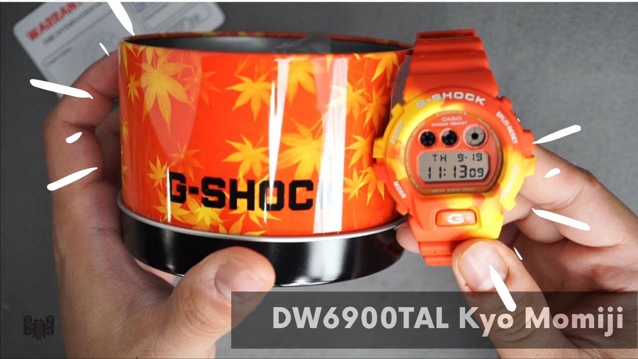 G-Shock Kyo Momiji - Autumn Colors DW6900TAL-4JF - YouTube