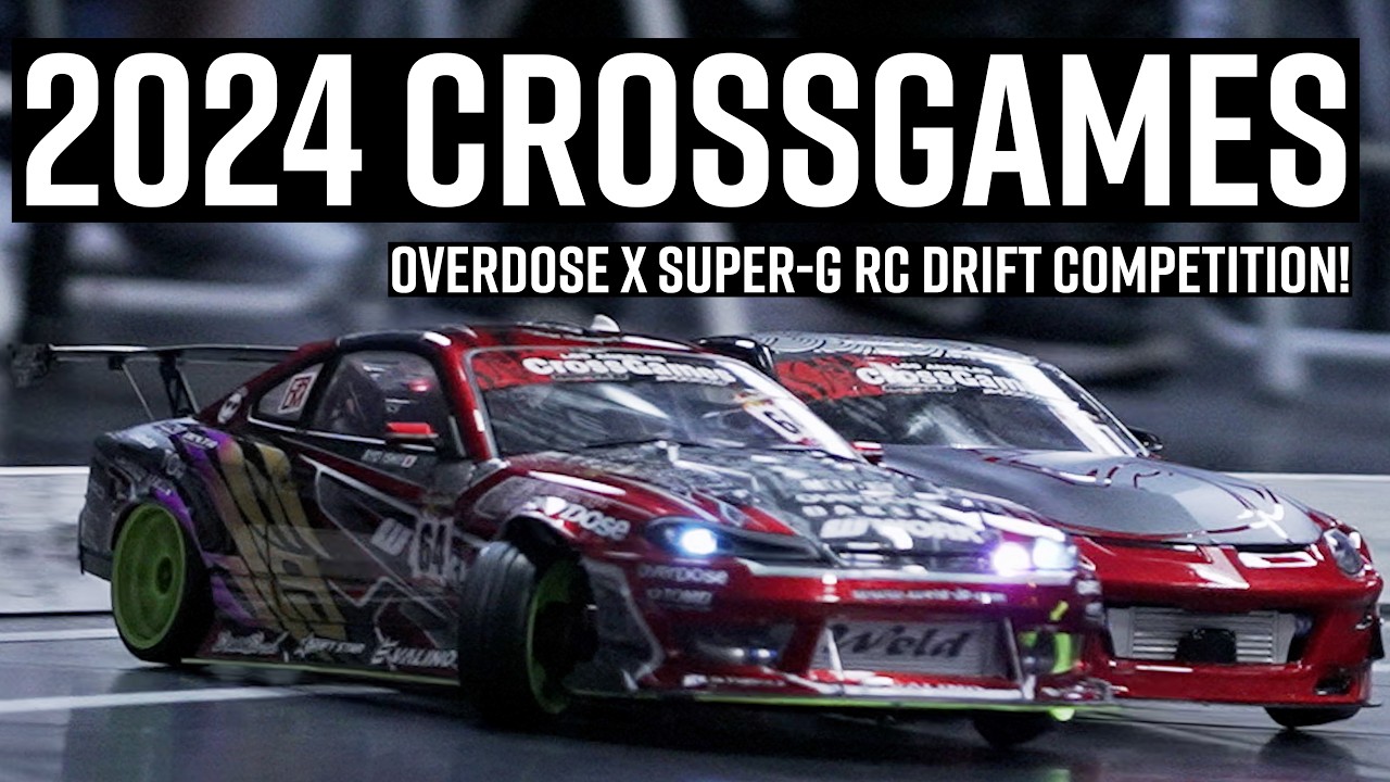 RWD RC DRIFT COMPETITION! // 2024 Crossgames Overdose X Super-G RC