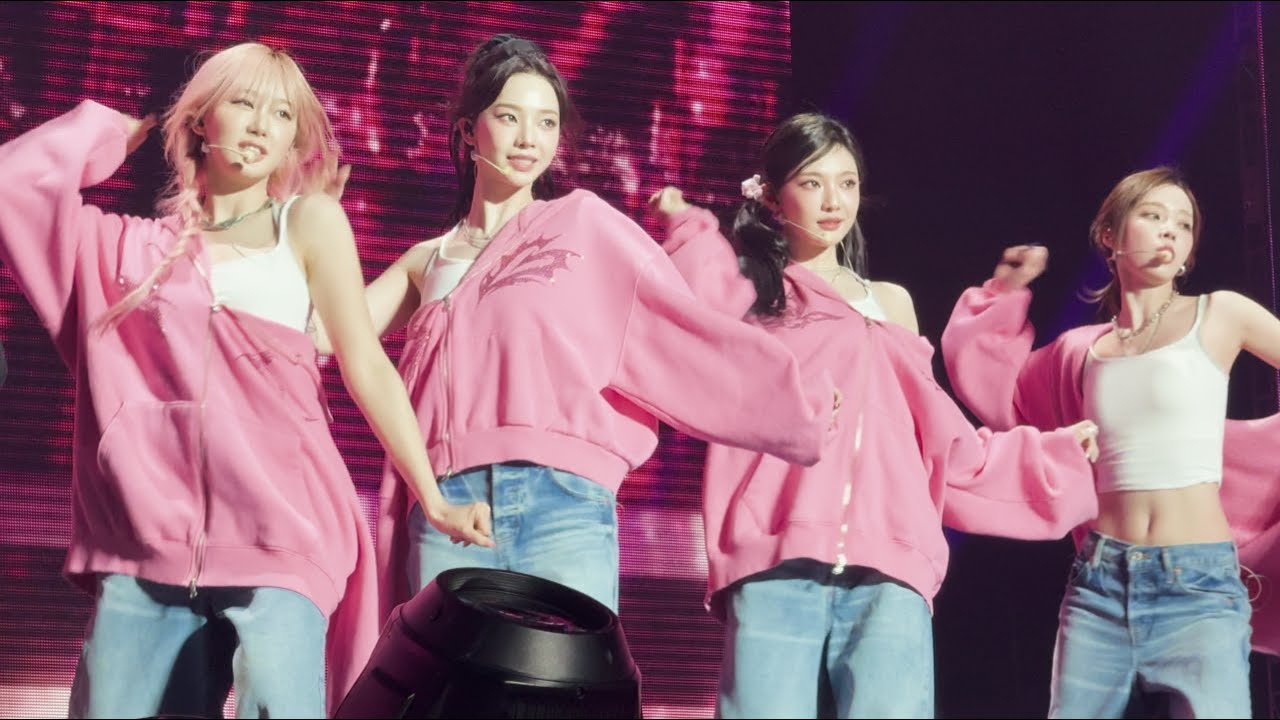 250215 'Pink Hoodie' aespa 에스파 - SYNK : Parallel Line Tour