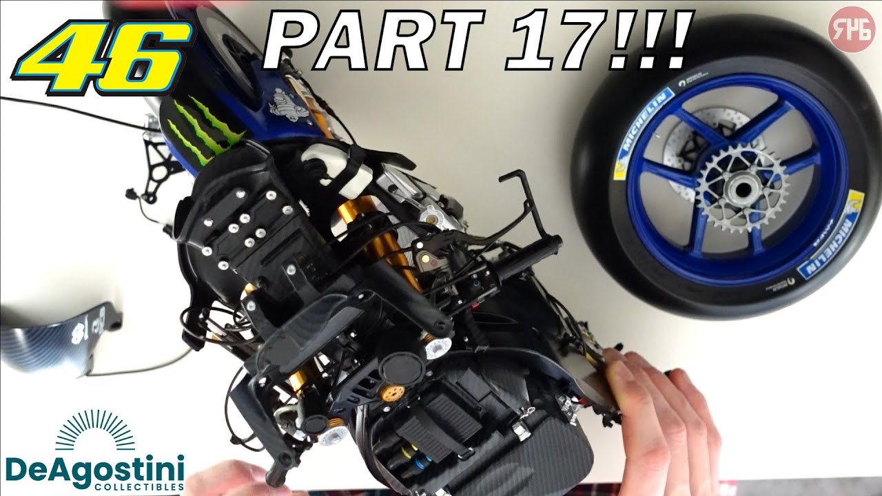 Building Valentino Rossi's 2016 Yamaha M1 - By De Agostini | Part