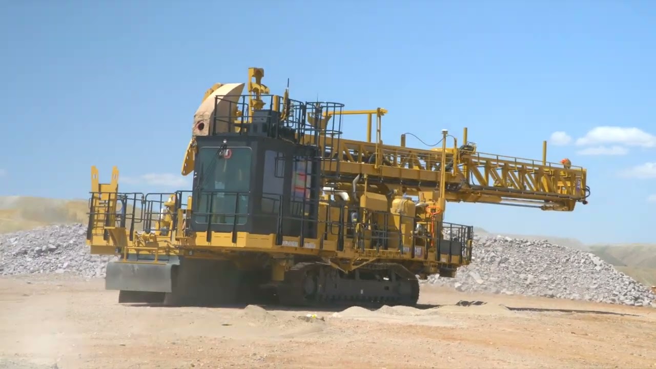 Cat® MD6310 Rotary Drill Walkaround - YouTube