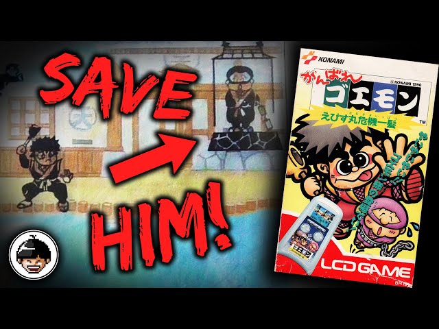 Ganbare Goemon Ebisumaru Kiki Ippatsuit's an LCD Game - YouTube