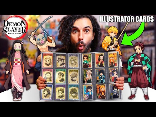I Bought LITERALLY ALL Of The RAREST DEMON SLAYER CARDS IN JAPAN