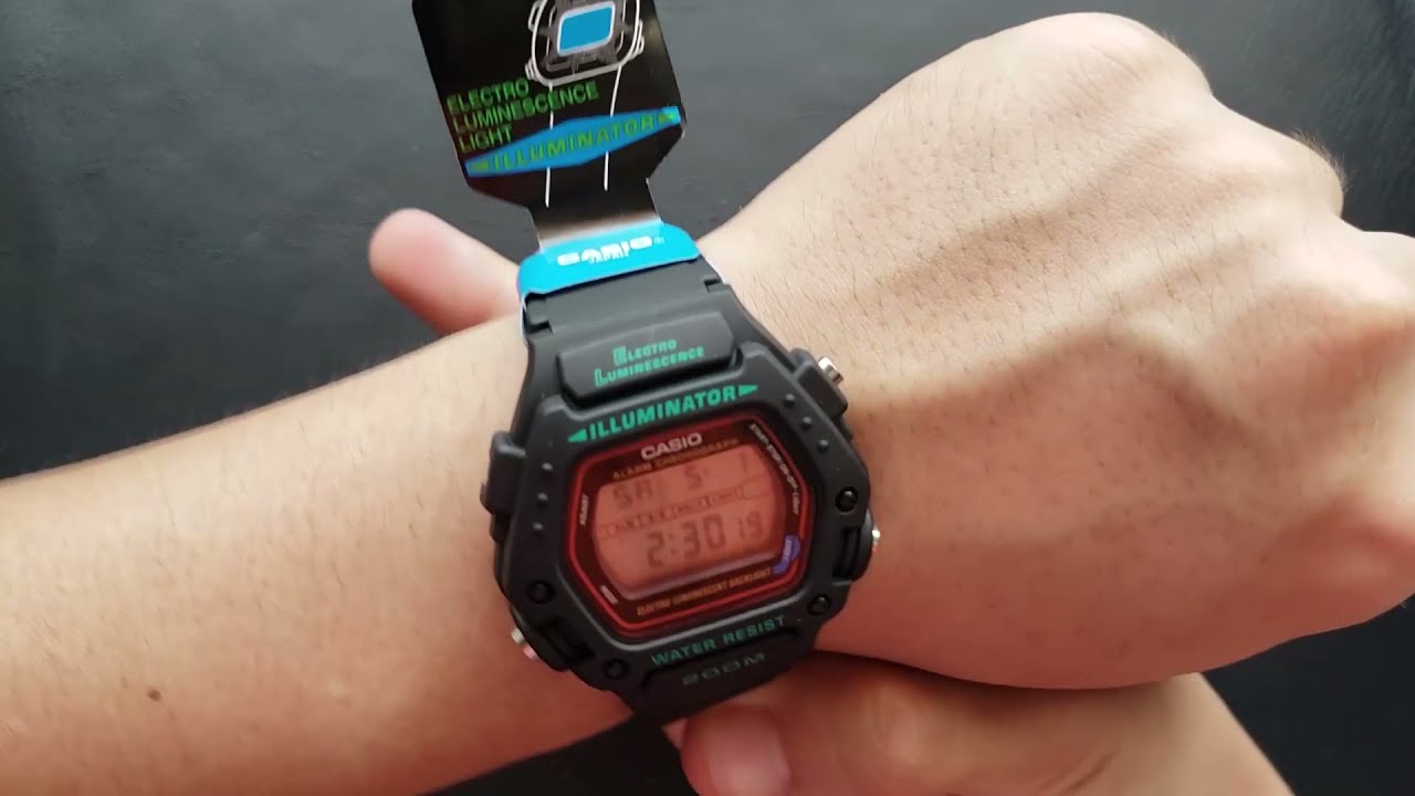 Unboxing: Casio DW-290 1VS 
