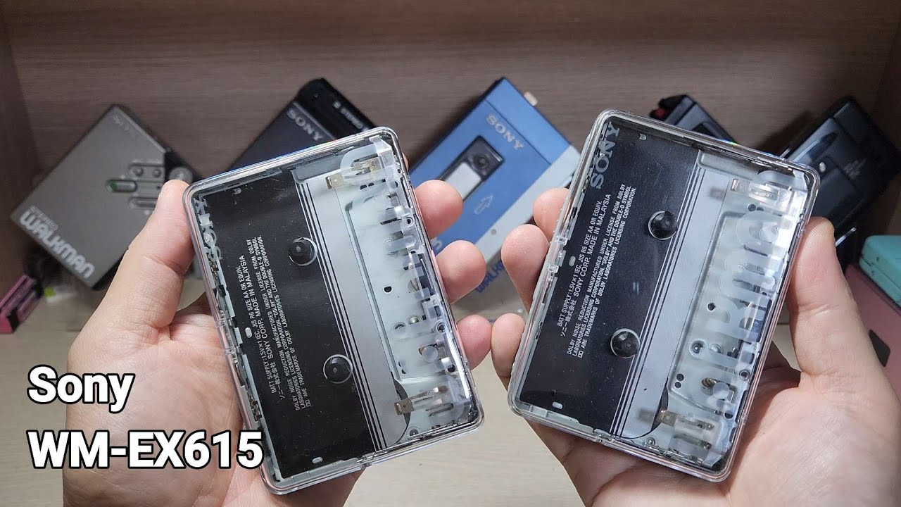 Sony WM-EX615 Cassette player Walkman - YouTube