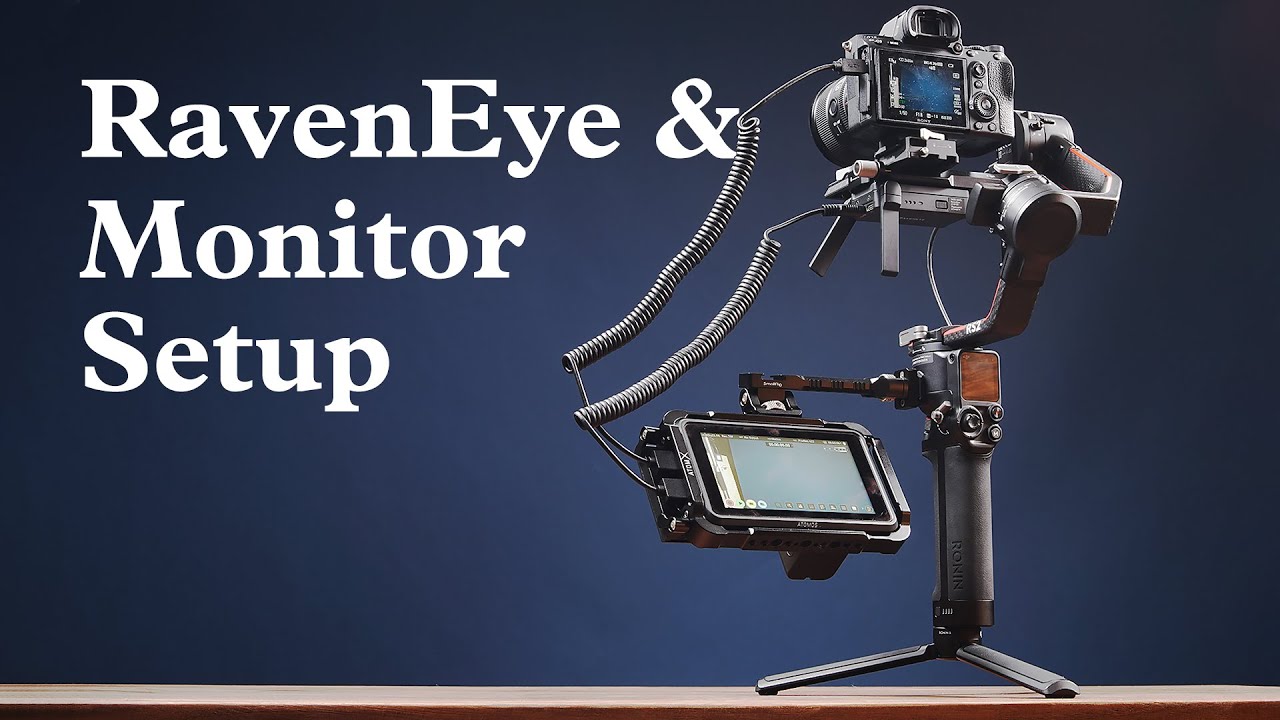 DJI RS2 RavenEye and Monitor Setup - YouTube