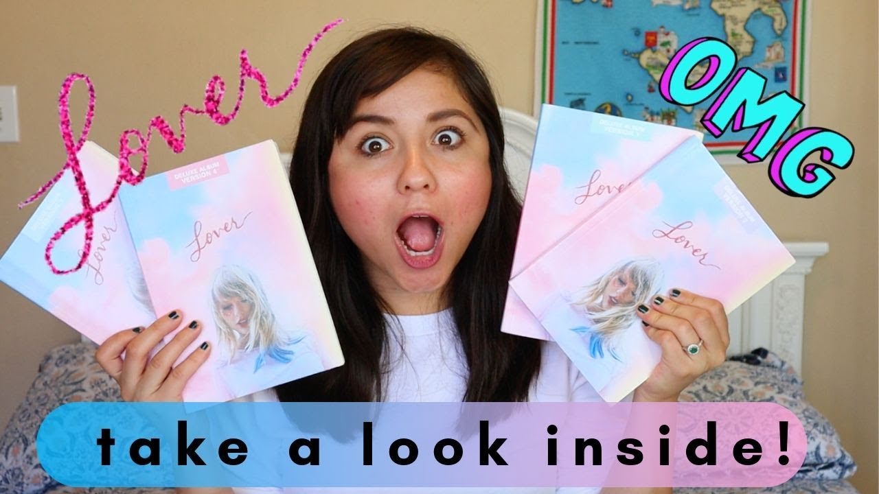UNBOXING: Lover Deluxe Albums -Taylor Swift - YouTube