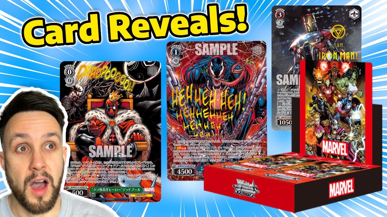 Marvel Volume 2! Weiss Schwarz Japanese - Let's take a look! - YouTube