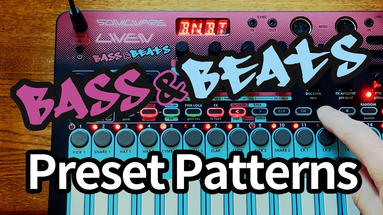 LIVEN BASS&BEATS – SONICWARE 日本公式