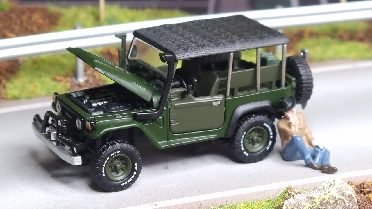 Diecast Toyota Land Cruiser FJ40 Rhino Model. Unboxing Review