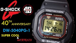 G SHOCK 40th Anniversary Square DW5040PG-1 First Impressions