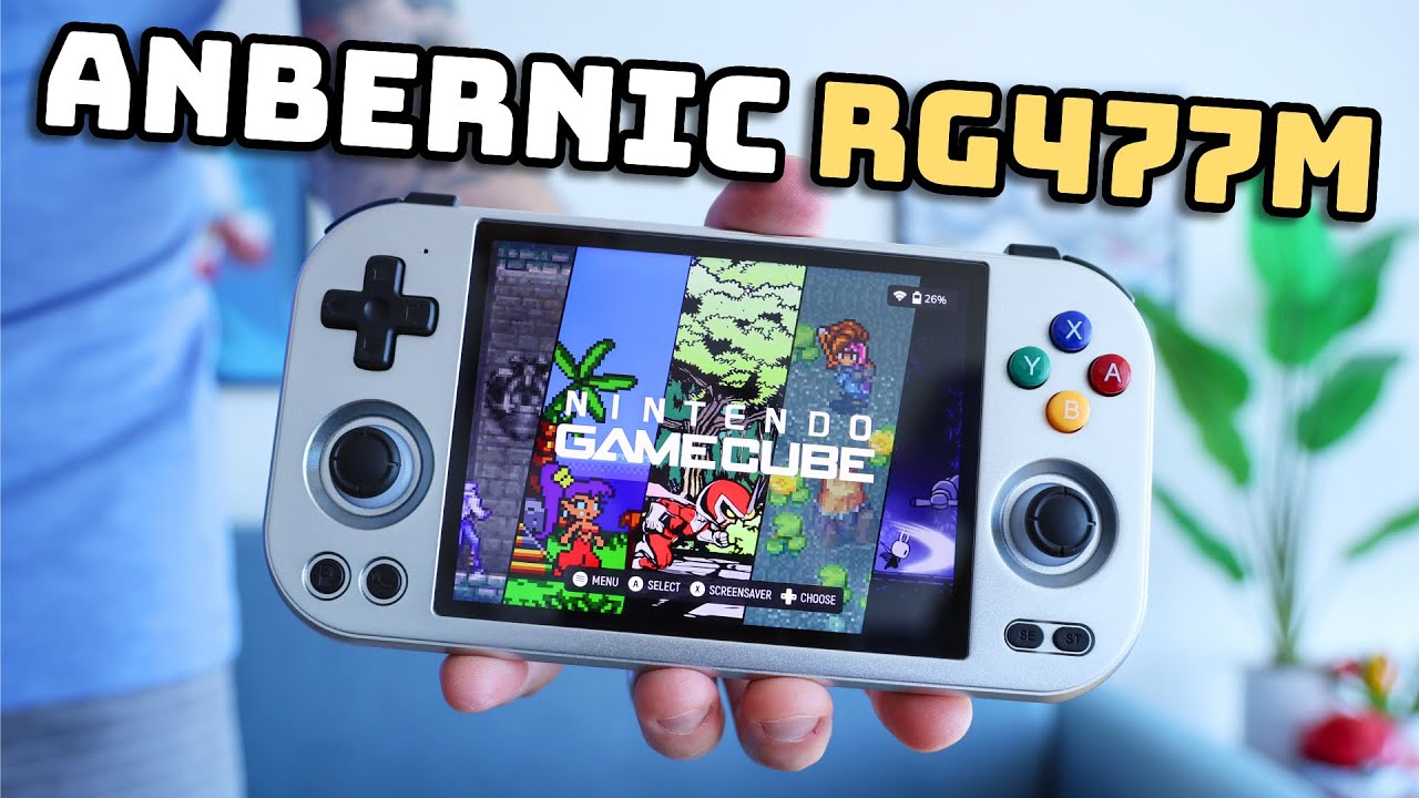 Anbernic RG477M Review: Made For Us - YouTube