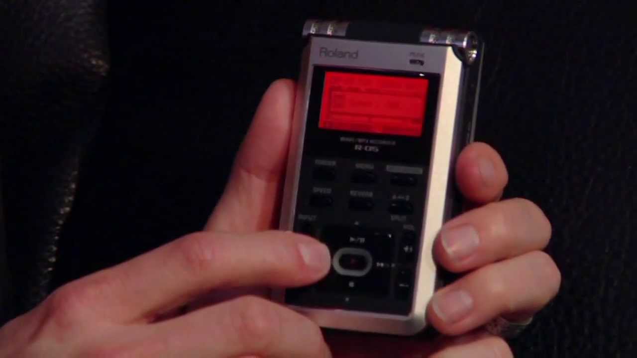 Roland R-05 Wave/Mp3 Digital Recorder Review | Full Compass - YouTube