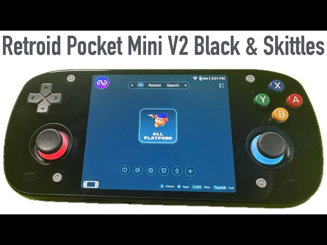 Retroid Pocket Mini V2 - screen problem explanation, installing