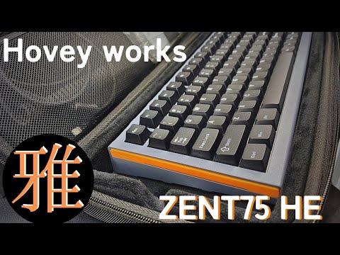 超おすすめ] ZENT75 he タイピング音 高級・高品質メカニカル