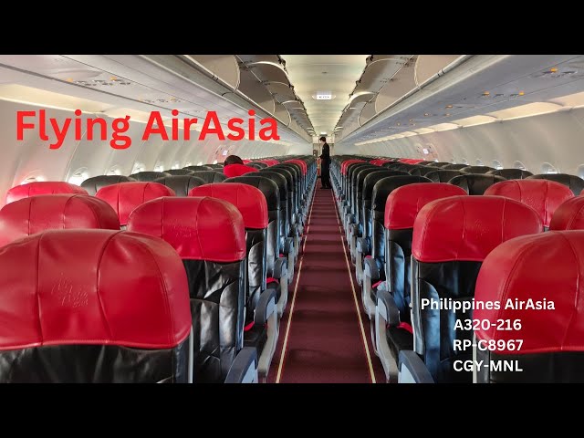 Flying AirAsia | Philippines AirAsia A320 | CGY-MNL | 13th Travel