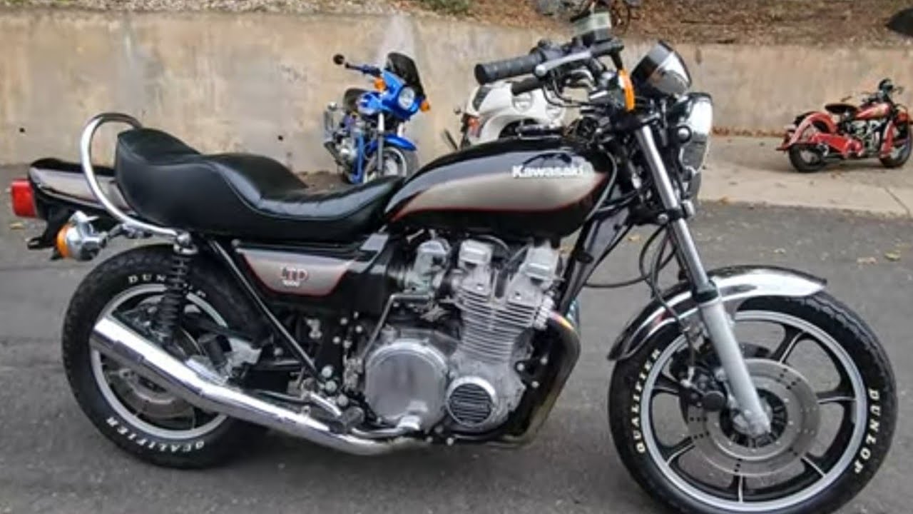 MINT ORIGINAL 1980 KAWASAKI KZ1000 LTD - YouTube