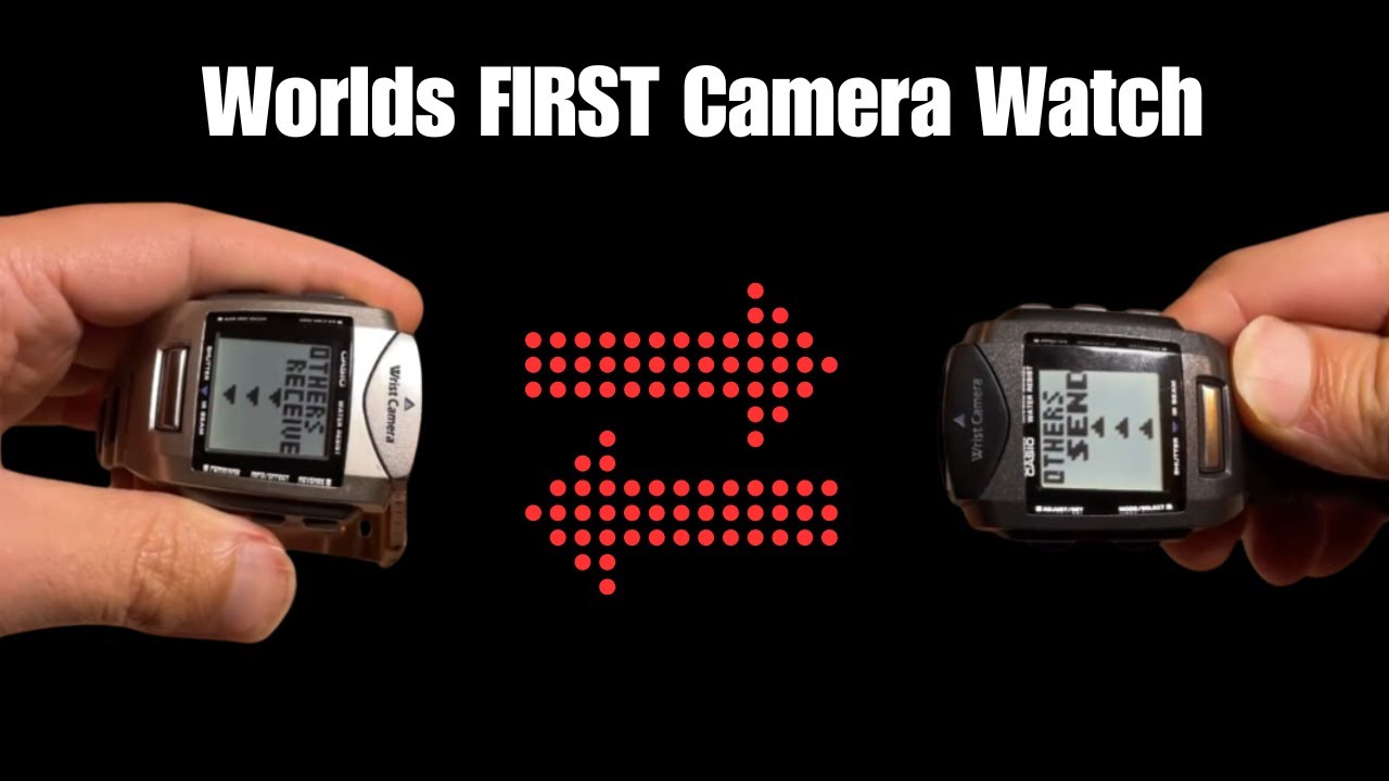 The Casio WQV-1 Worlds FIRST Camera Watch! Review and Demo! - YouTube