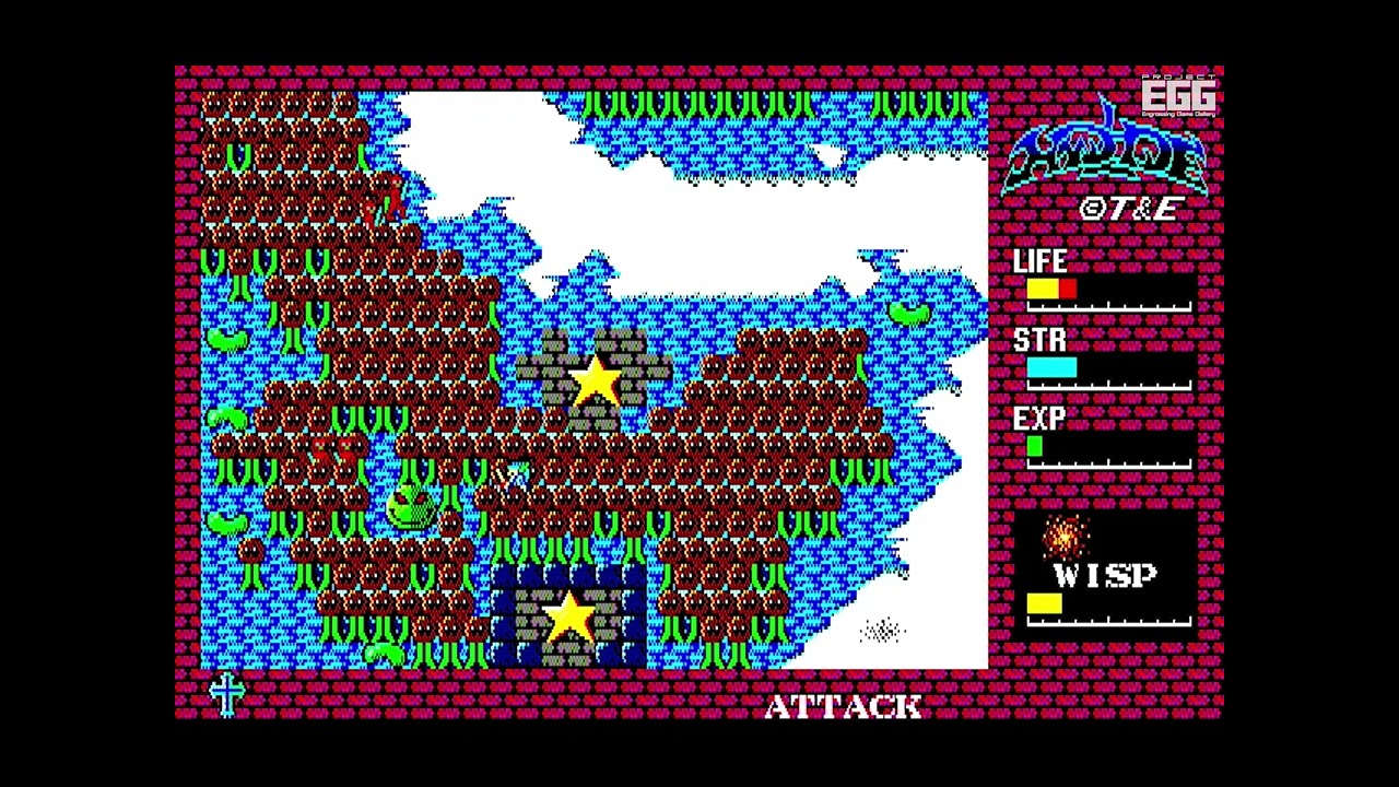 ハイドライド異次元バージョン for X1（HYDLIDE another version