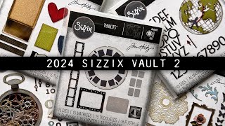 Sizzix Thinlits Die Set 45PK Vault World Travel by Tim Holtz