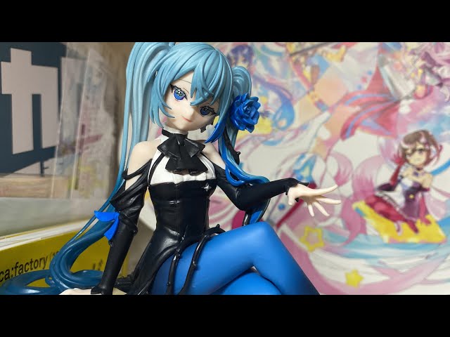 初音ミク】ぬーどるストッパーフィギュア Flower Fairy 青薔薇【開封