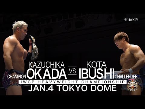 新日本プロレス】オカダ・カズチカ vs 飯伏幸太 1分煽りPV【#njwk14