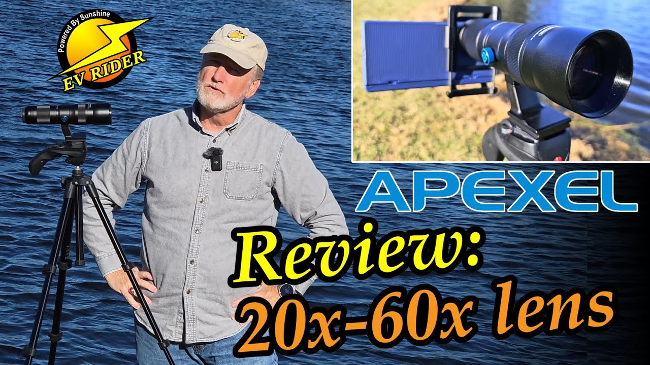 Review: Apexel 20-60x Optical Zoom Smartphone Lens - YouTube