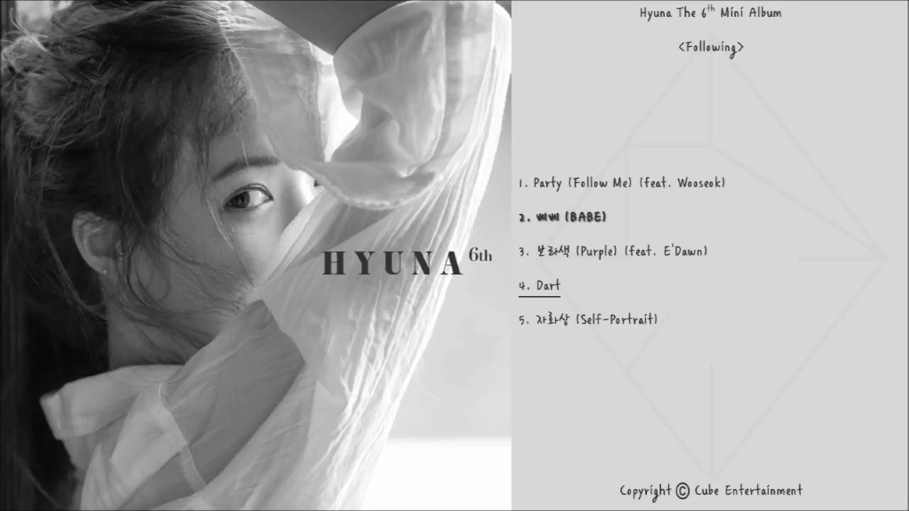 Hyuna-Following (The 6th Mini Album) - YouTube