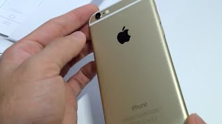 iPhone 6 gold Unboxing - YouTube