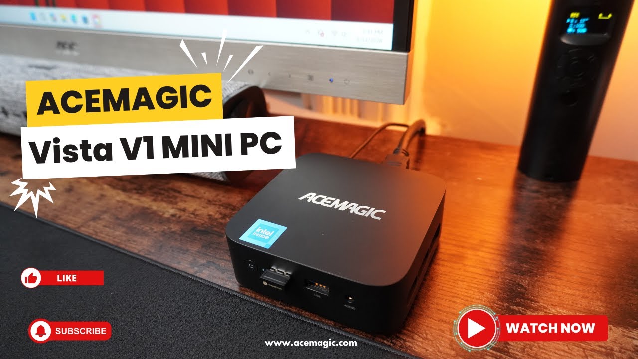 Reimagine your daily computing with the ACEMAGIC Vista V1 Mini PC
