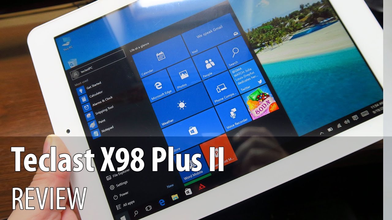 Teclast X98 Plus II Review (Dual Boot 9.7 inch Tablet) - YouTube