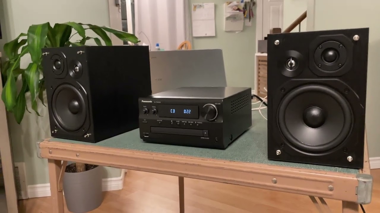 Panasonic SA-PMX90 mini HiFi system and possible secret! - YouTube