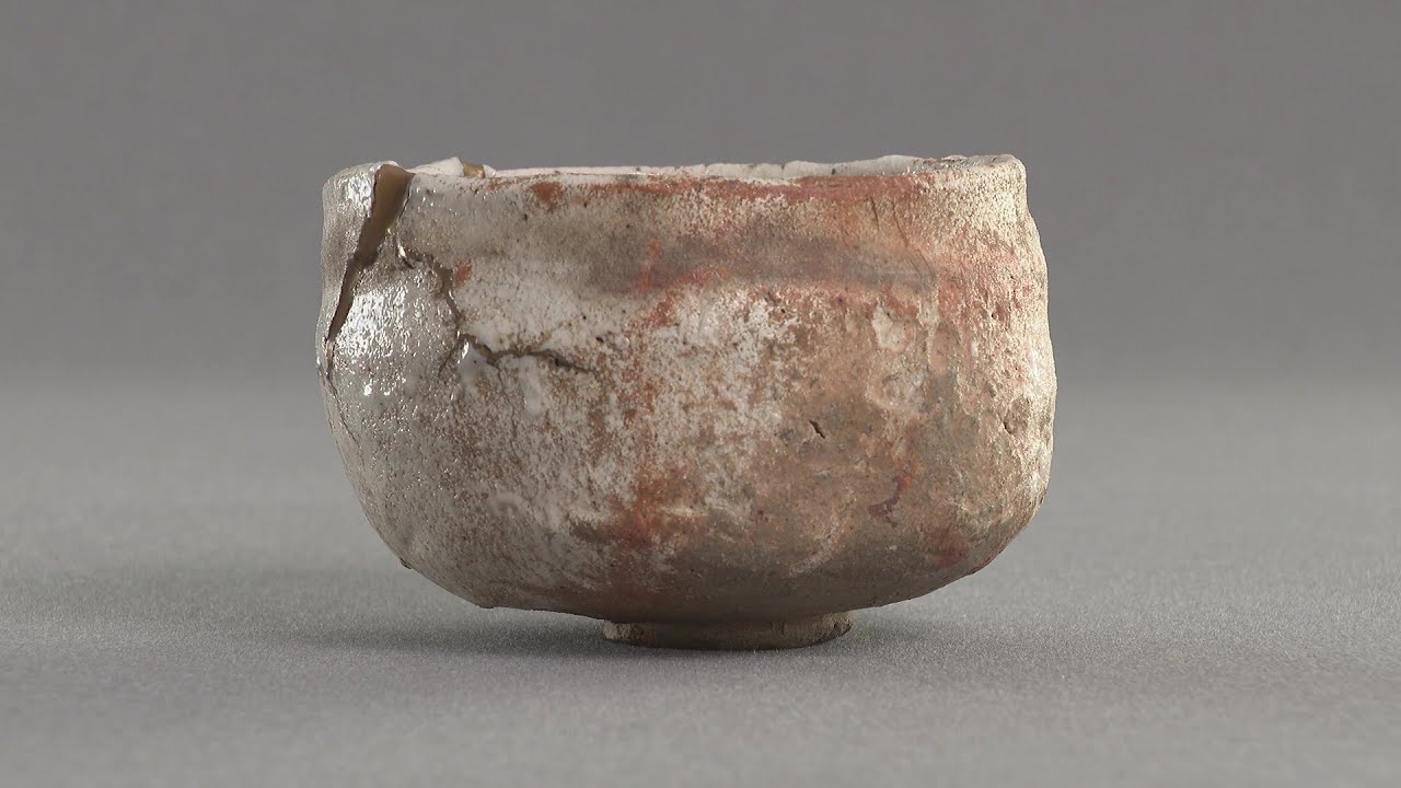 川喜田半泥子《志野茶碗 銘 赤不動》1949年 - 国立工芸館