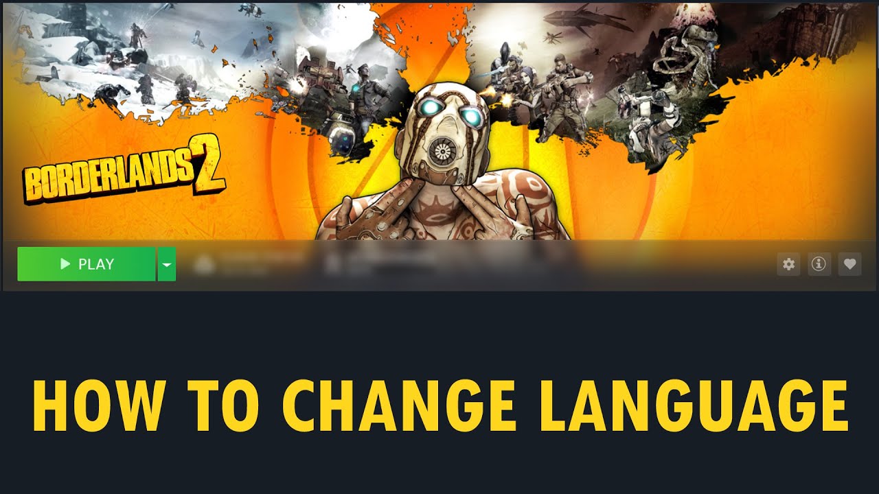 How To Change Language In Borderlands 2 | #borderlands2 - YouTube