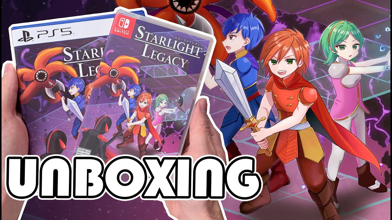 Starlight Legacy (PS5 / Nintendo Switch) Unboxing - YouTube