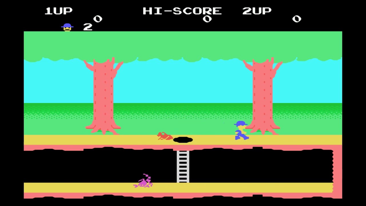 ピットフォールII 失われた洞窟（MSX版） プレイ動画 / Pitfall II