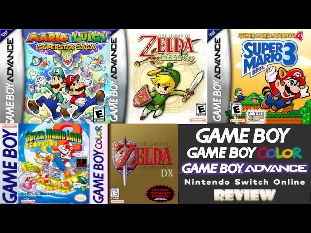 Game Boy / Game Boy Advance - Nintendo Switch Online Review - YouTube