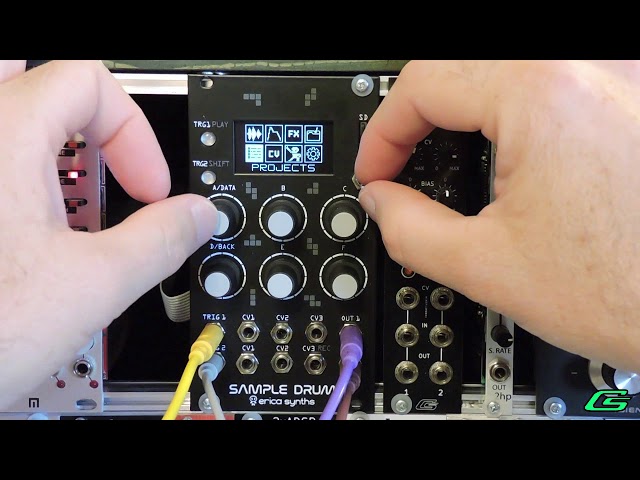 Erica Synths Sample Drum USER REVIEW Eurorack [Pt. 2/2] - YouTube