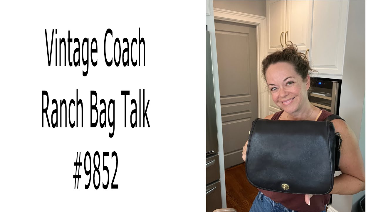 Vintage Coach Ranch Bag #9852 Talk! - YouTube
