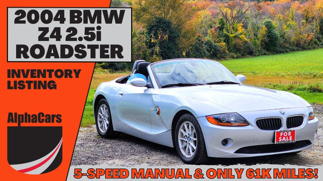 2004 BMW E85 Z4 2.5i 5-Speed Manual: A Modern Classic for the