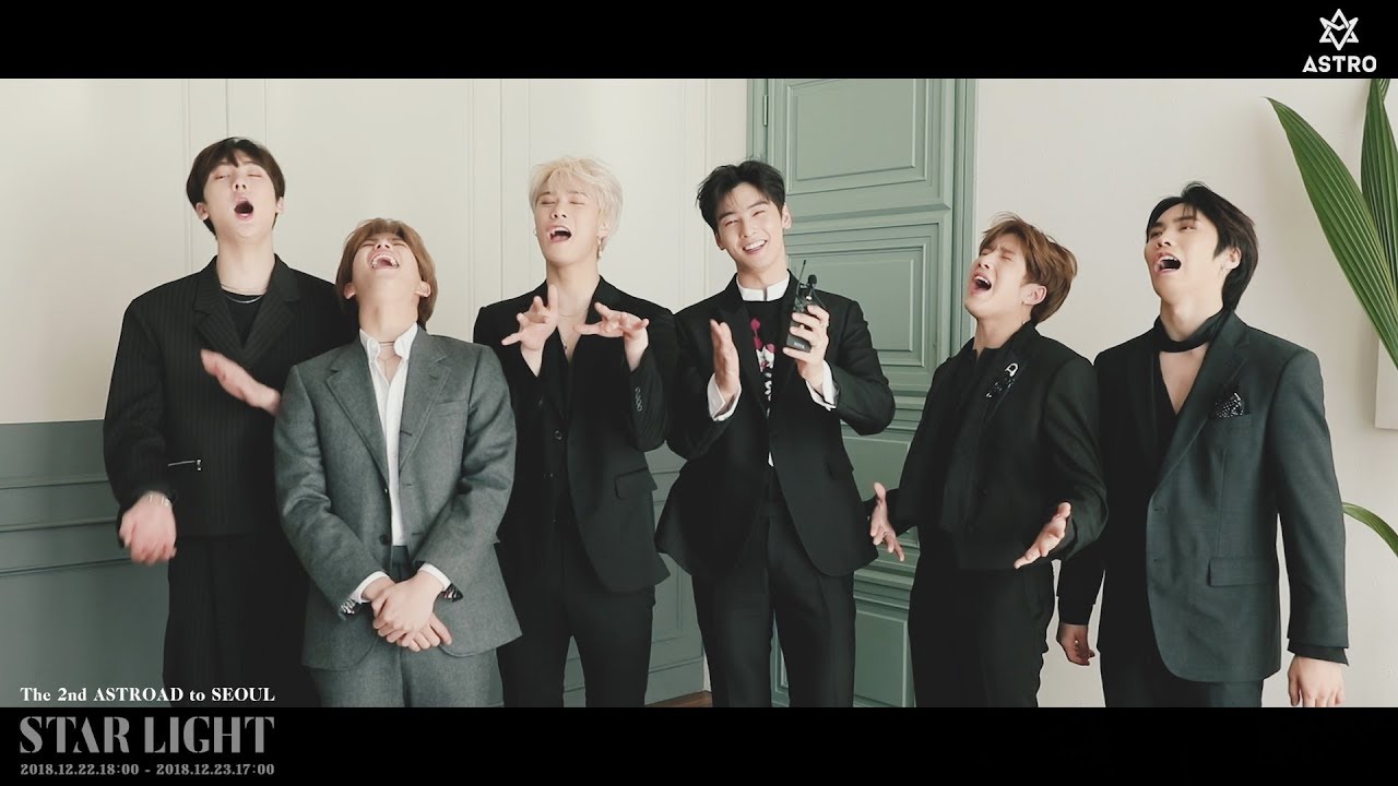 ASTRO - The 2nd ASTROAD to Seoul 'STAR LIGHT' INVITATION - YouTube