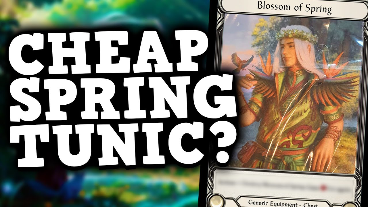 New Cheap Spring Tunic? // Flesh and Blood Blossom of Spring - YouTube