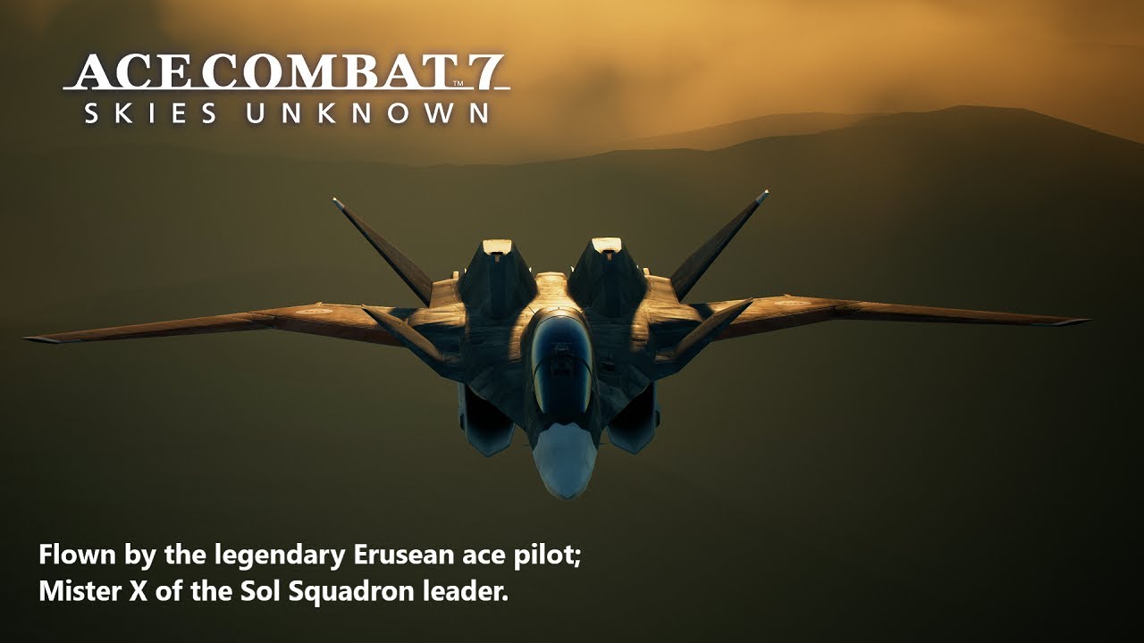 ACE COMBAT 7 - X-02S Strike Wyvern - Mihaly Skin (DLC Set #3