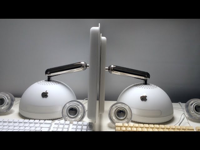 Comparison of Apple 20 inch iMac G4 VS 17 inch iMac G4 1.25 ghz