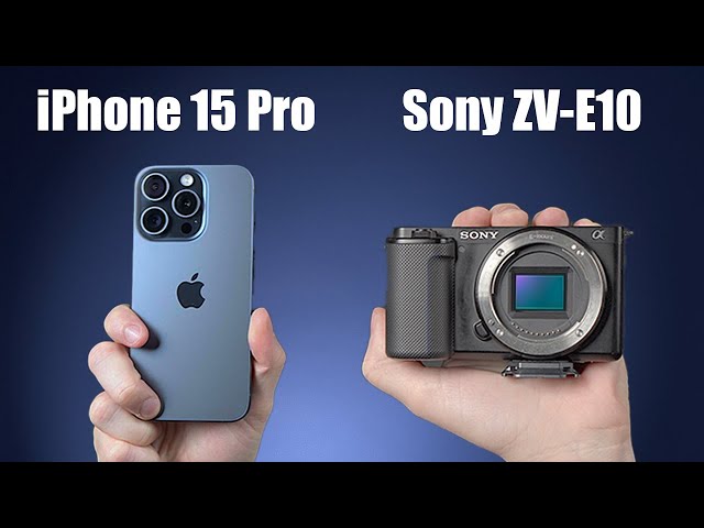 iPhone 15 Pro vs Sony ZV-E10 For Video - YouTube