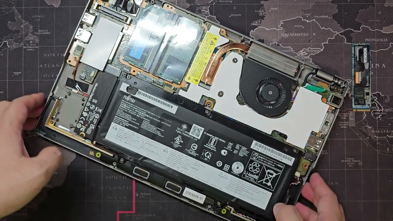 富士通 FUJITSU LIFEBOOK U7312/K FMVU5803E M.2 2280 NVMe SSD 交換