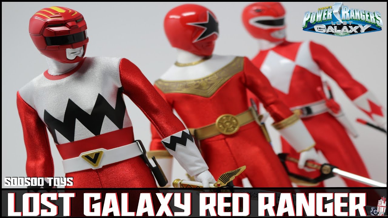 Go Galactic!SooSoo Toys Power Rangers Lost Galaxy Red Ranger