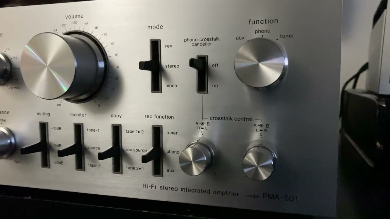 Denon PMA 501 DemO *RARE #denon #integratedamplifier #vintageaudio