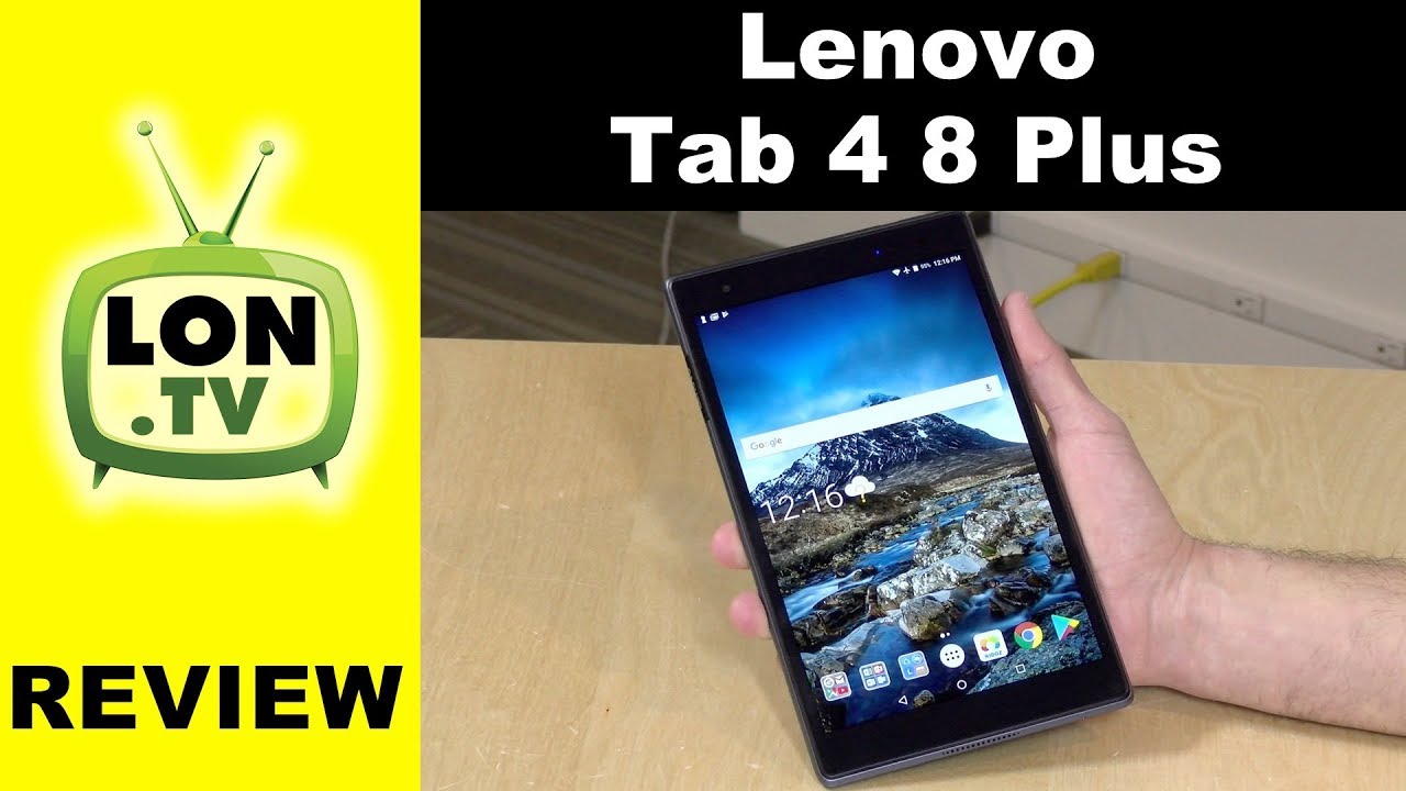 Lenovo Tab 4 8 Plus Android Tablet with 4G LTE Review - Under $230